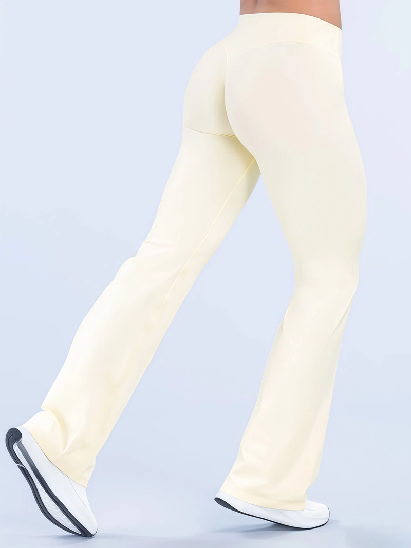 Running Gear For Women - HISTELLO Origin Flares Спортивные фитнес-брюки-клеш для