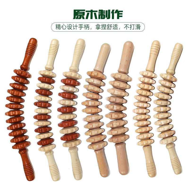 Новый деревянный массажный рол – обзор и цена Muscle Roller Stick
