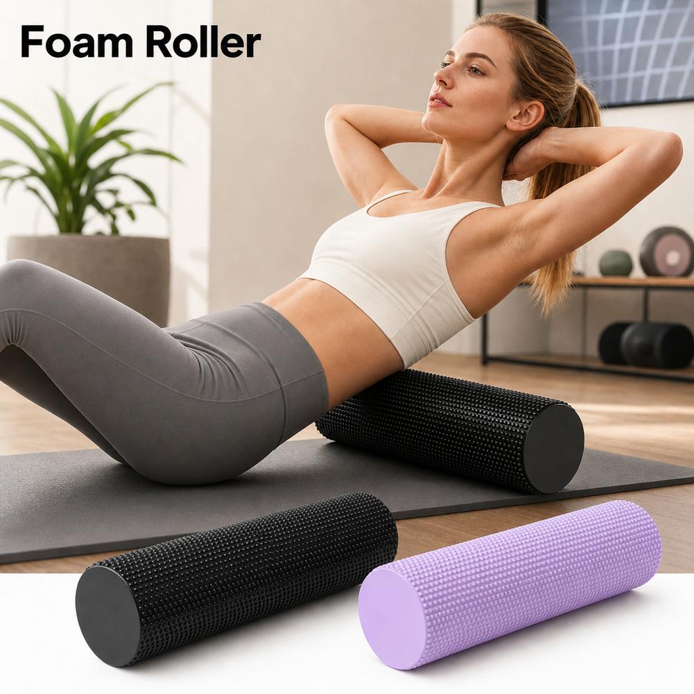 ЭВА-ролик для йоги высокой пло – обзор и цена Muscle Roller Stick
