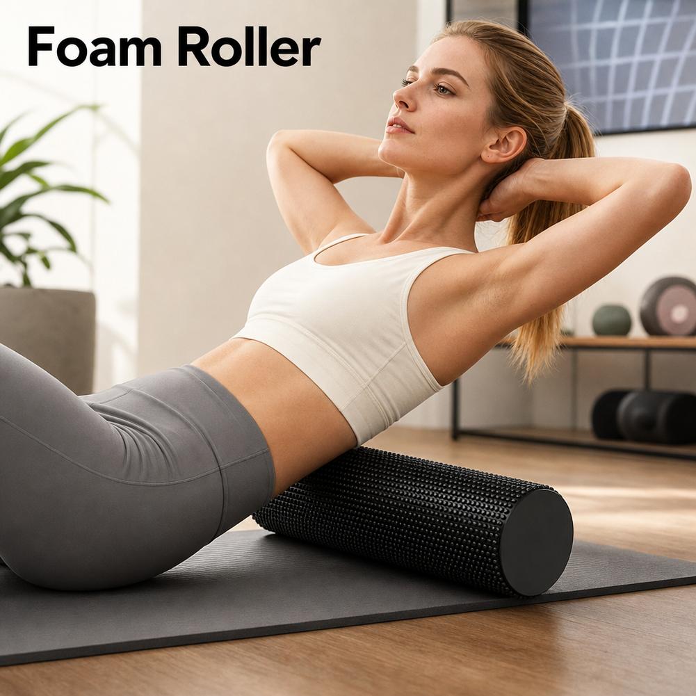 ЭВА-ролик для йоги высокой пло – обзор и цена Muscle Roller Stick